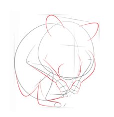 Hamster zeichnen lernen schritt für schritt tutorial 4